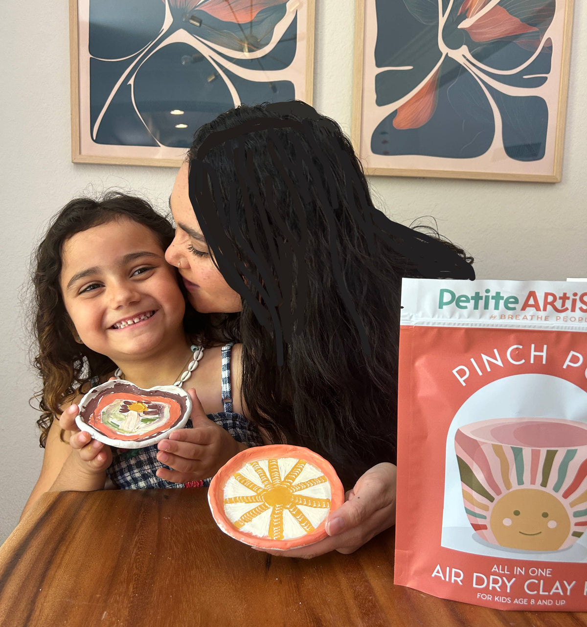 Kids Art Dry Clay Trinket Dish Kit