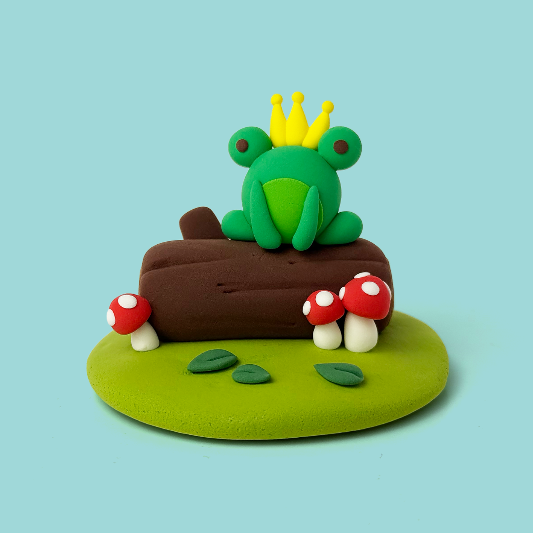 Frog Prince Air Dry Clay Kit