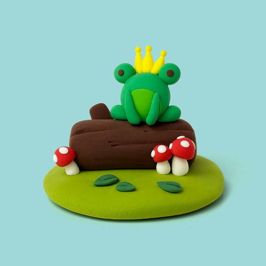 Frog Prince Air Dry Clay Kit