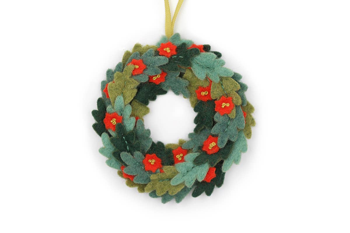 Wreath - Felt Ornament Kit