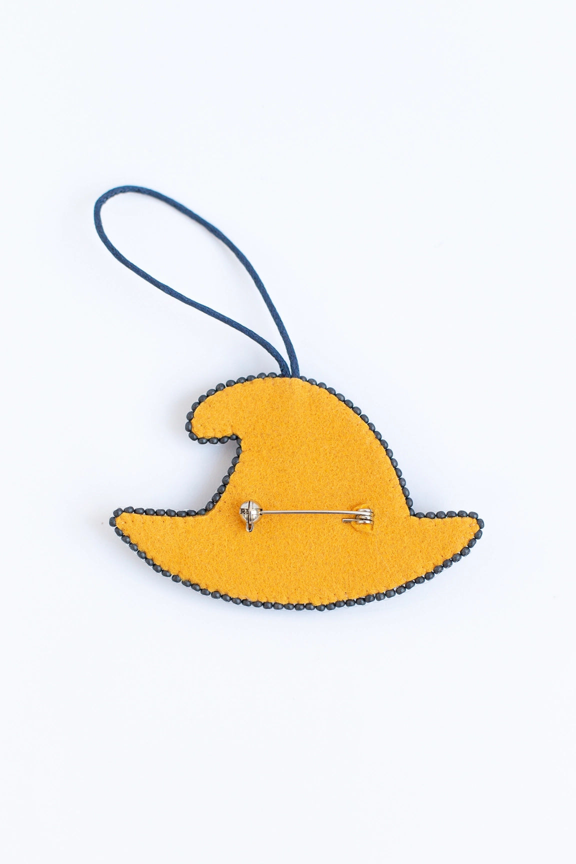 Halloween DIY Beaded Brooch Kit: Witch Hat