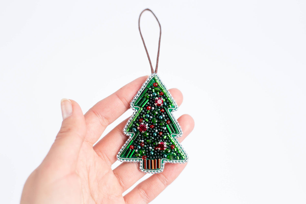 Christmas Tree DIY Brooch Kit