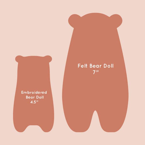 Glowbear Felt Doll Kit