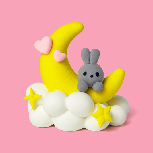 Moon Bunny Air Dry Clay Kit