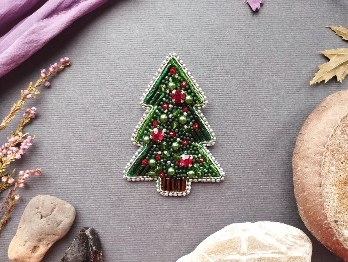 Christmas Tree DIY Brooch Kit