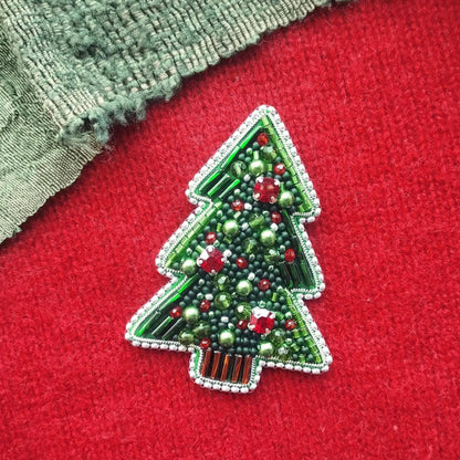 Christmas Tree DIY Brooch Kit