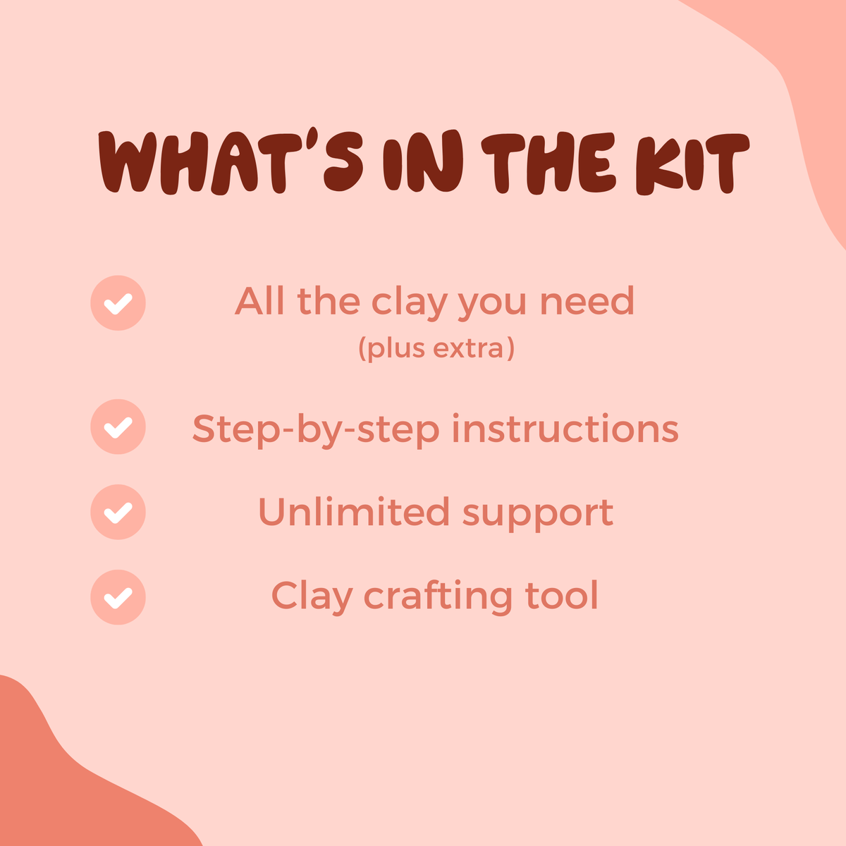 Unicorn Air Dry Clay Kit
