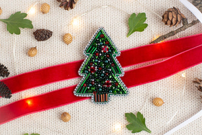 Christmas Tree DIY Brooch Kit