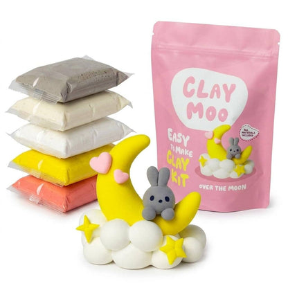 Moon Bunny Air Dry Clay Kit