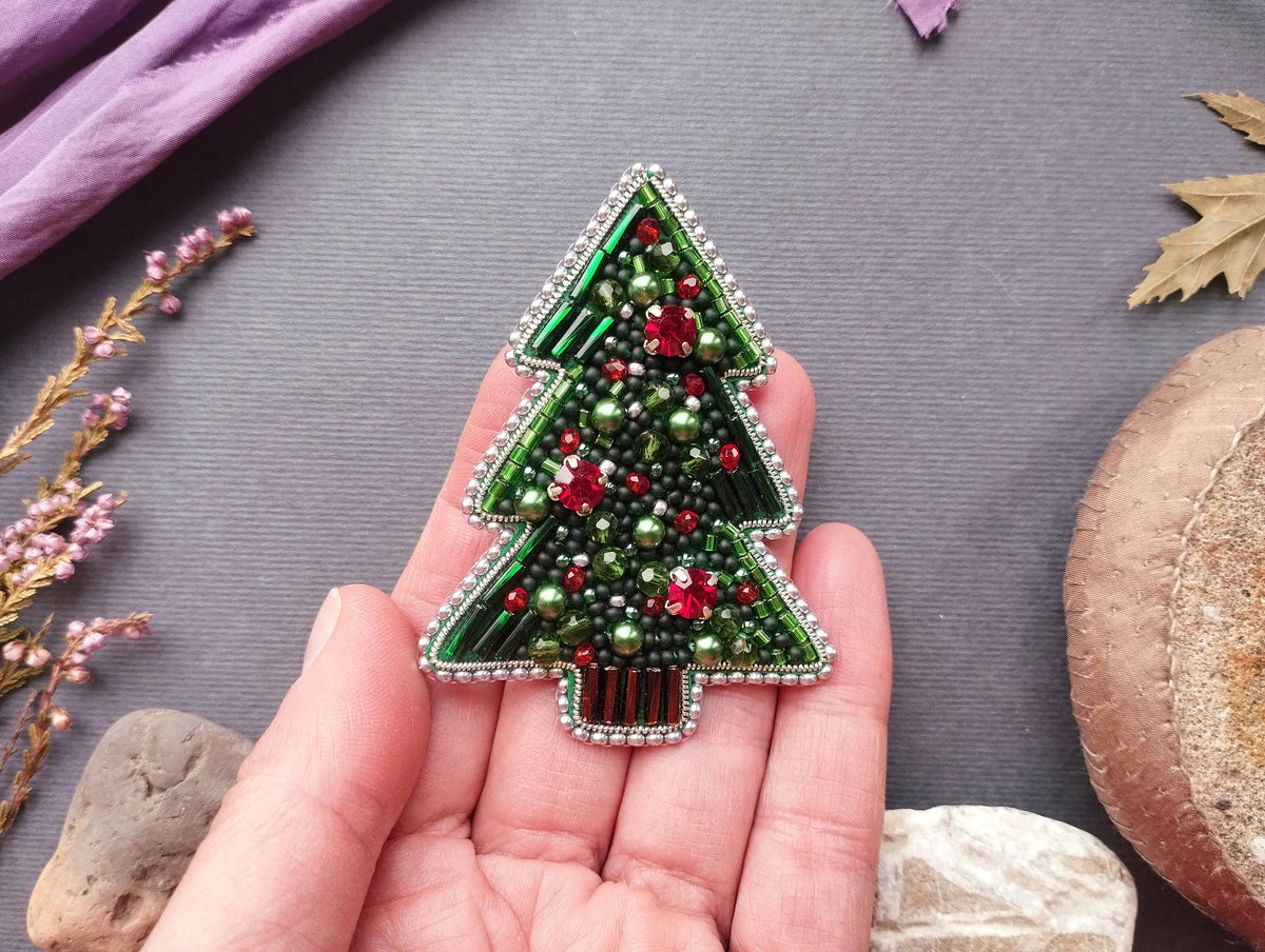 Christmas Tree DIY Brooch Kit
