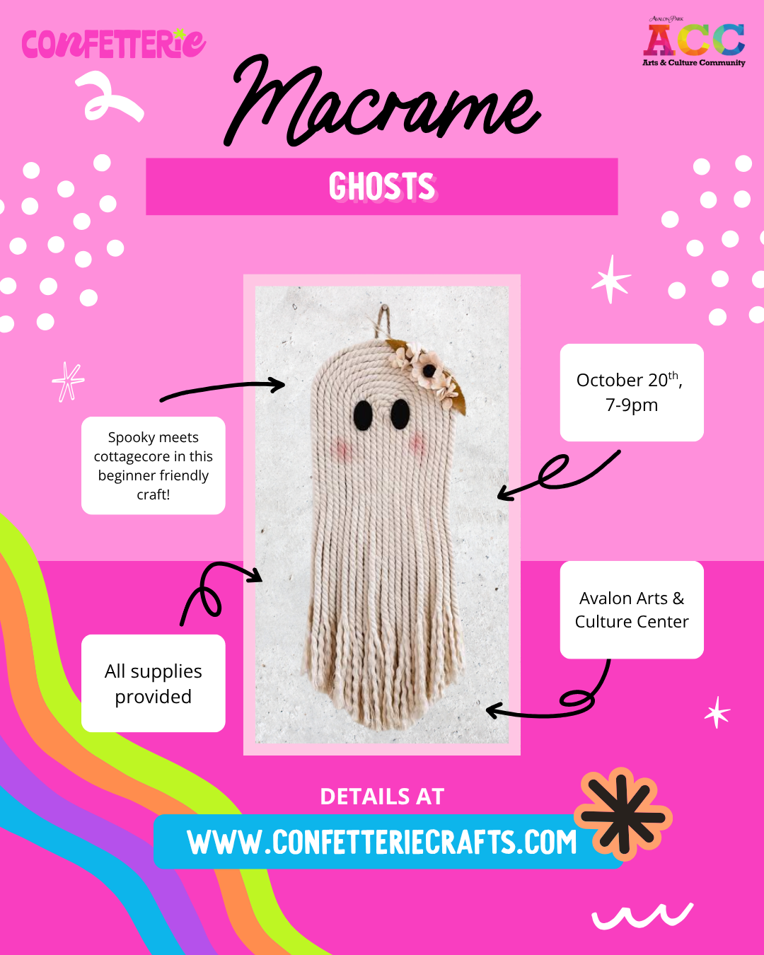Macrame Ghosts